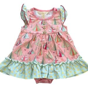 MATILDA JANE BABY Tee Pee Dress 3-6m